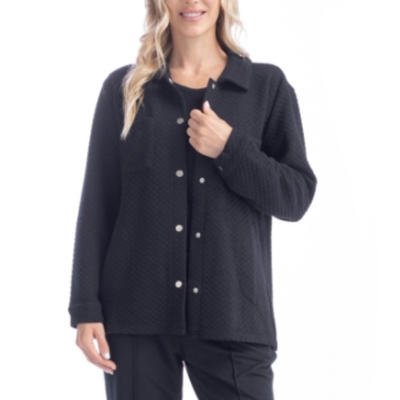 Muk Luks Jackets & Blazers - Muk Luks Quilted Shacket Jacket